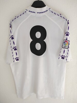 REAL MADRID 1996-1997 dorsal 8 Teka camiseta shirt trikot maillot