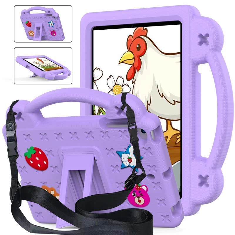 Kids Case For iPad mini  5 4 3 2 1 Shockproof Stand Rugged Strap Hybrid Cover - Image 4 of 4