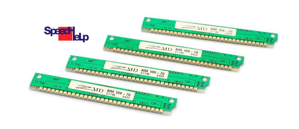 Simm 4mb Ram MM Z MD 109-70 4x1mb 30-Pol Pin 4 Mb Tested for 8086 80286 80386 - Image 2 of 2