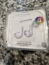 AUTHENTIC  FACTORY SEALED Happy Plugs - Joy Wireless Earbuds White 1720