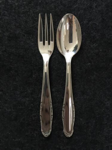 Art Deco, silverware, silver plated, cake cutlery, spoon, fork, cutlery, 24 pieces, set. - Picture 1 of 3