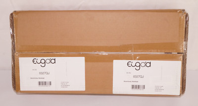 EUGAD 2er Set Wandregal Hängeregal mit Seilen Haken Schweberegal 40x20 cm Weiß
