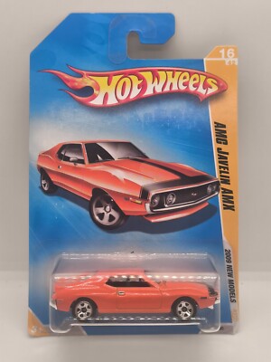 1971 AMC JAVELIN AMX ORANGE HOT WHEELS MATTEL 016/190 VON 2008 TOP OVP BOX