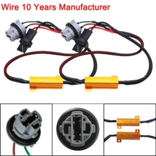 GLOFE 2x 7440 LED Load Resistor Decoder Turn Signal Light Error Free Canceller