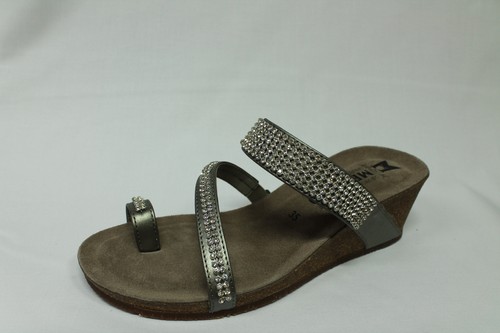 Ciabatte sandali infradito con zeppa Mephisto Milly argento listino €135 -  20% | eBay