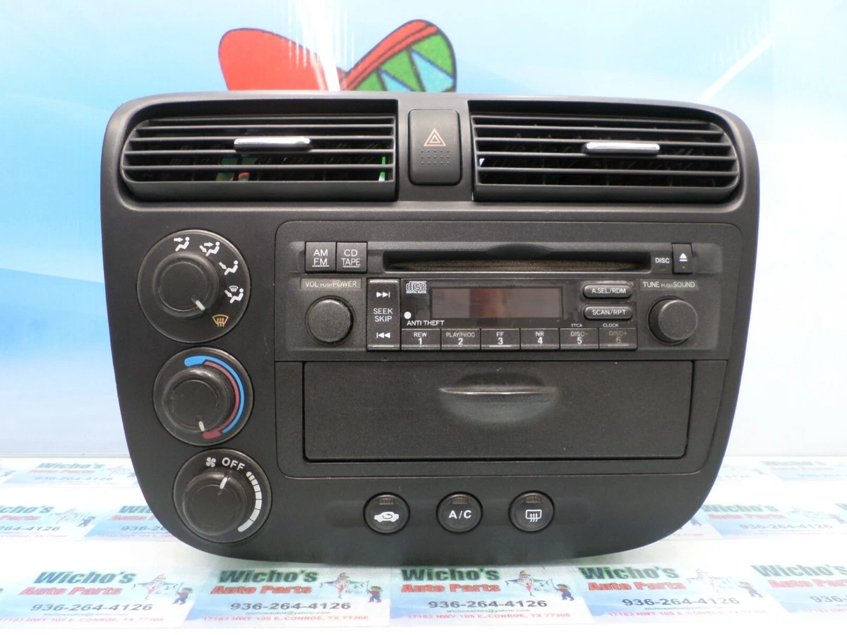 2004 Honda Civic Radio