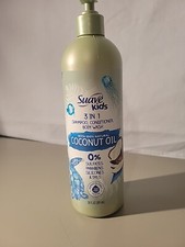 Suave Kids 3 In 1 Shampoo Conditioner Body Wash Coconut Oil Paraben Free 20 oz