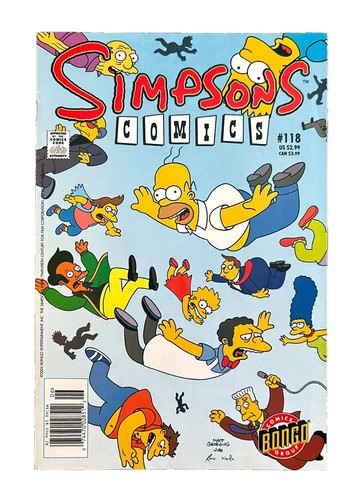 Itchy & Scratchy Comics #3 Simpsons - Bongo Group Comics 1994 Vtg 
