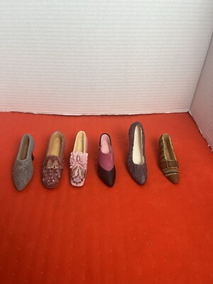 #ad ￼ Vintage Miniature high heels Collectible Item Rear Find Lot Of 6 $20.00