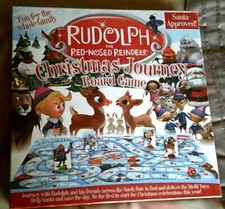 Rudolph The Red-Nosed Reindeer Christmas Journey Board Game - NEW MSRP $40