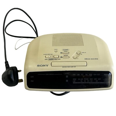 Sony ICF-C360L Classic Dream Machine LW/MW/FM Digitaler Wecker Beschreibung lesen