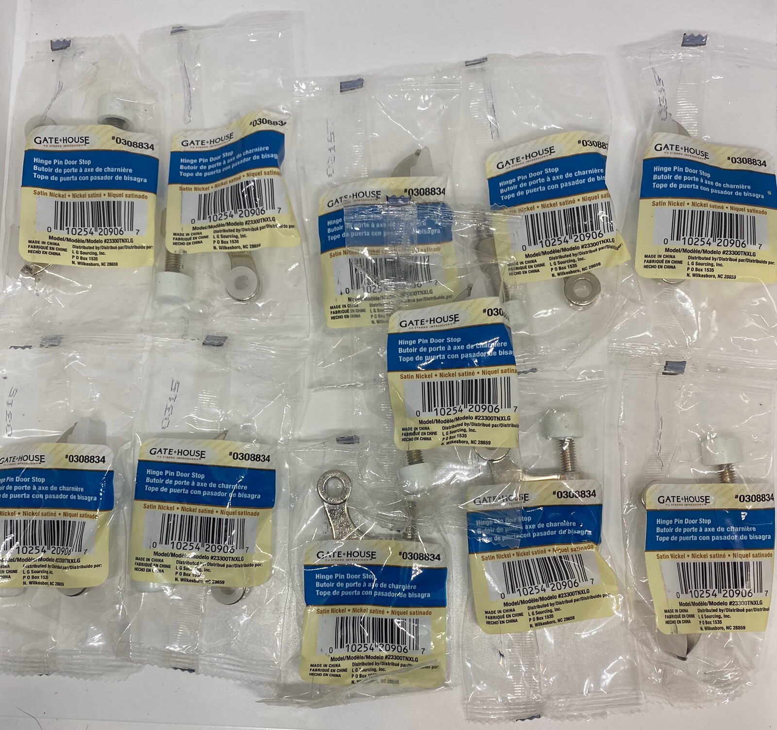 Gatehouse Hinge Pin Door Stop Satin Nickel 0553103 by Gatehouse 11ct