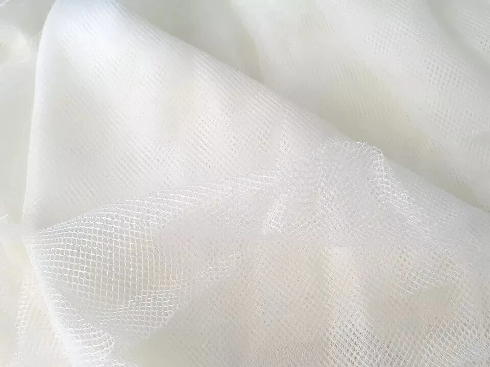 Red de malla Ikea tela red blanca baile fluido disfraz IKEA restos de cortina Foto 2 de 4