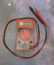 Cen-Tech Digital Multimeter 7 Function DCV DCA ACV TESTED WORKING