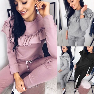 ruffle tracksuit womens