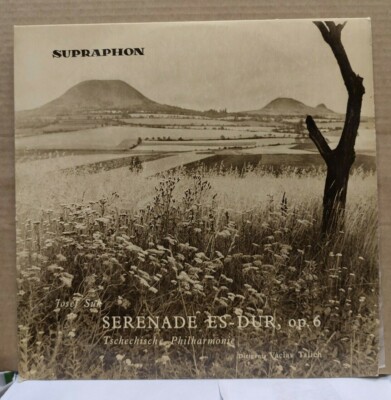 LP Josef Suk - Serenade Es-dur - Tschechische Philharmonie - Supraphon D LPV - 5