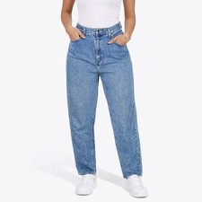 Route 66 Relaxed Blue Jeans Womens 16.5 Fits Modern 10 12 High Rise Tapered Y2K