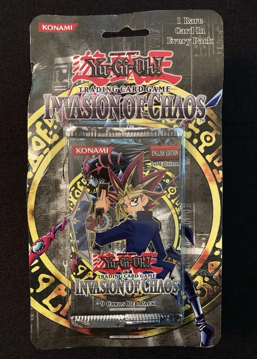 Yu-Gi-Oh! TCG Invasion of Chaos Sealed Collectible Card Game Packs
