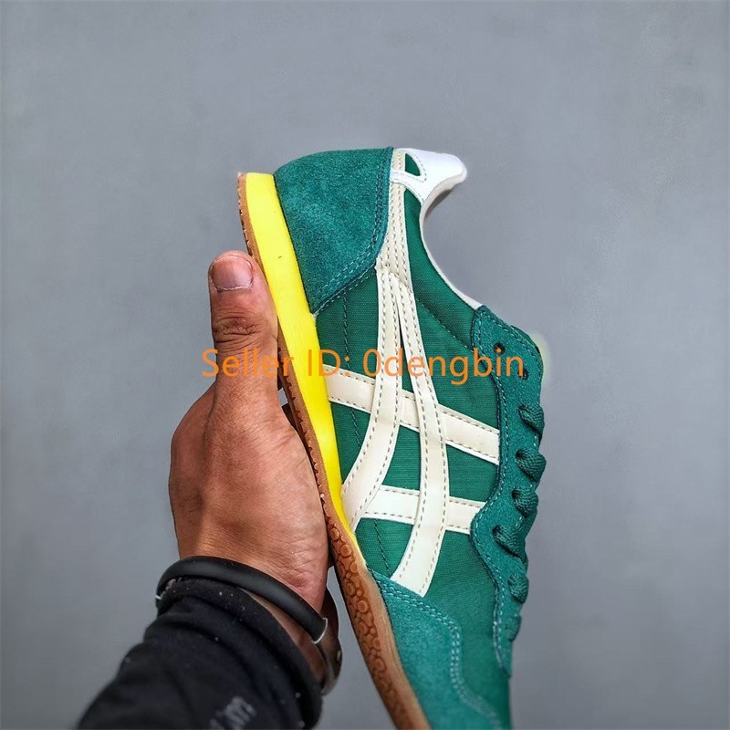 Sneakers vintage Onitsuka Tiger SERRANO uomo donna verde bianco 1183B400-307 foto 6