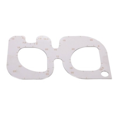 Multifunctional Circle Measure Stainless Steel Tool Rounded Corner Template