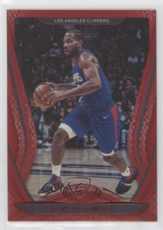 2020-21 Certified Mirror Red Kawhi Leonard #117 15fy