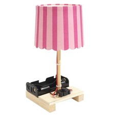 DIY Mini Desk Lamp Kids Practicability Physics Experiment,