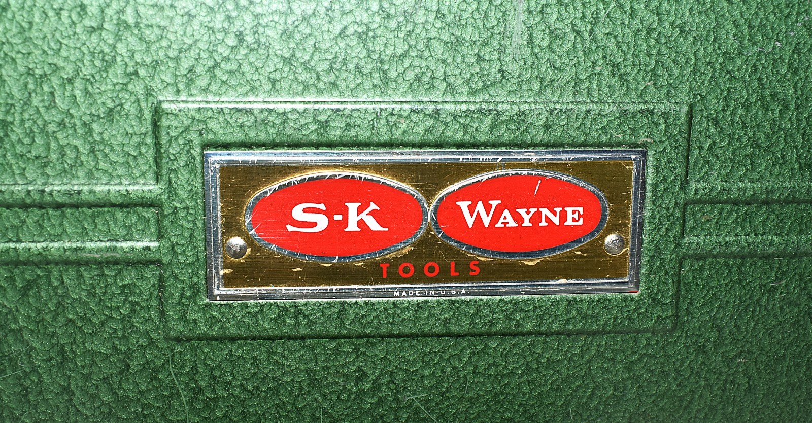 Vintage S-K Wayne 19-inch Tool Box Tray Socket Set Ratchet Breaker Bar Extension