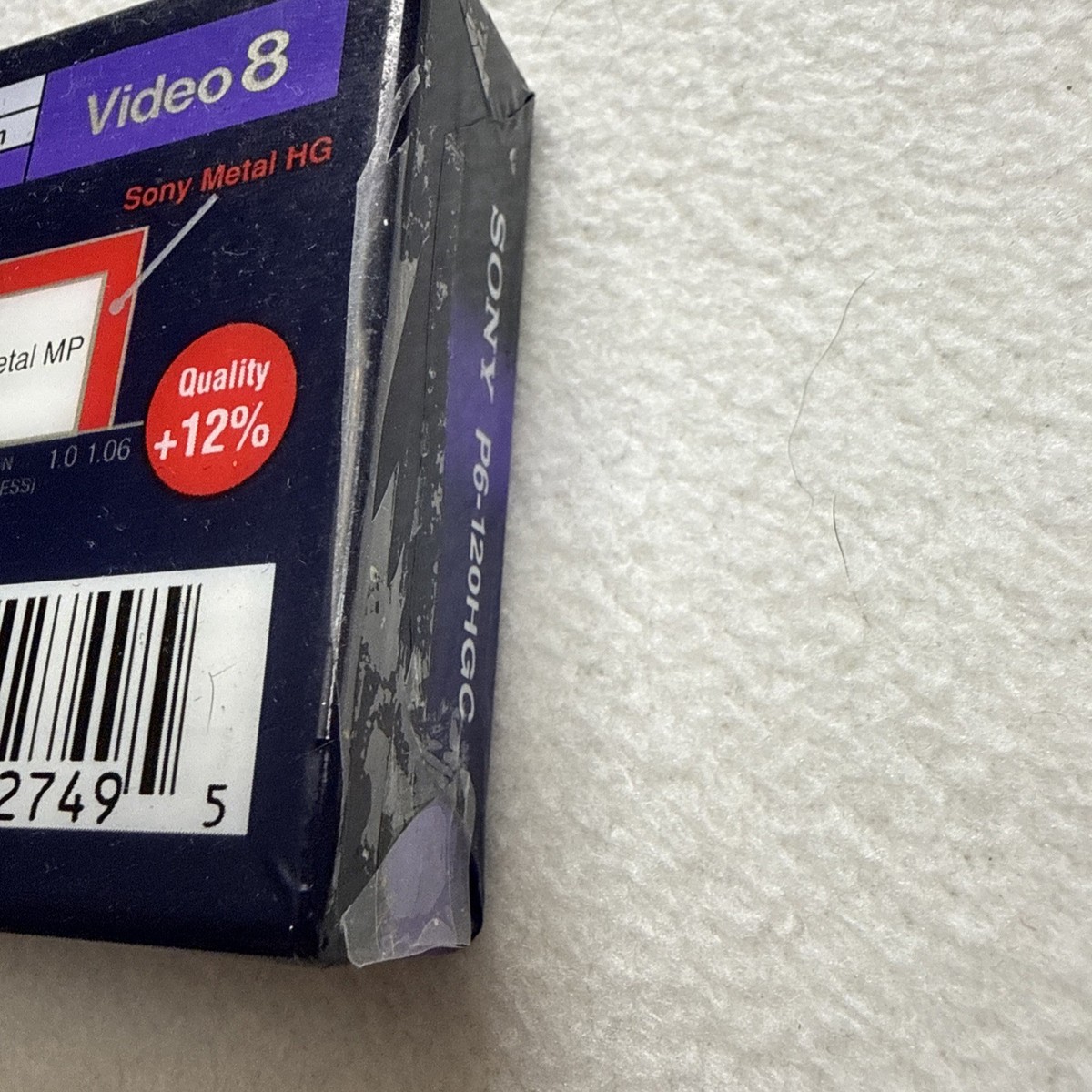 Sony 8mm High Grade 120 Minute Video Tape Cassette P6-120HGD Video