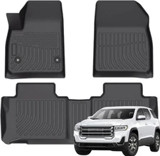 All Weather Car Floor Mats FloorLiner for 2017-2022 GMC Acadia / Acadia Denali