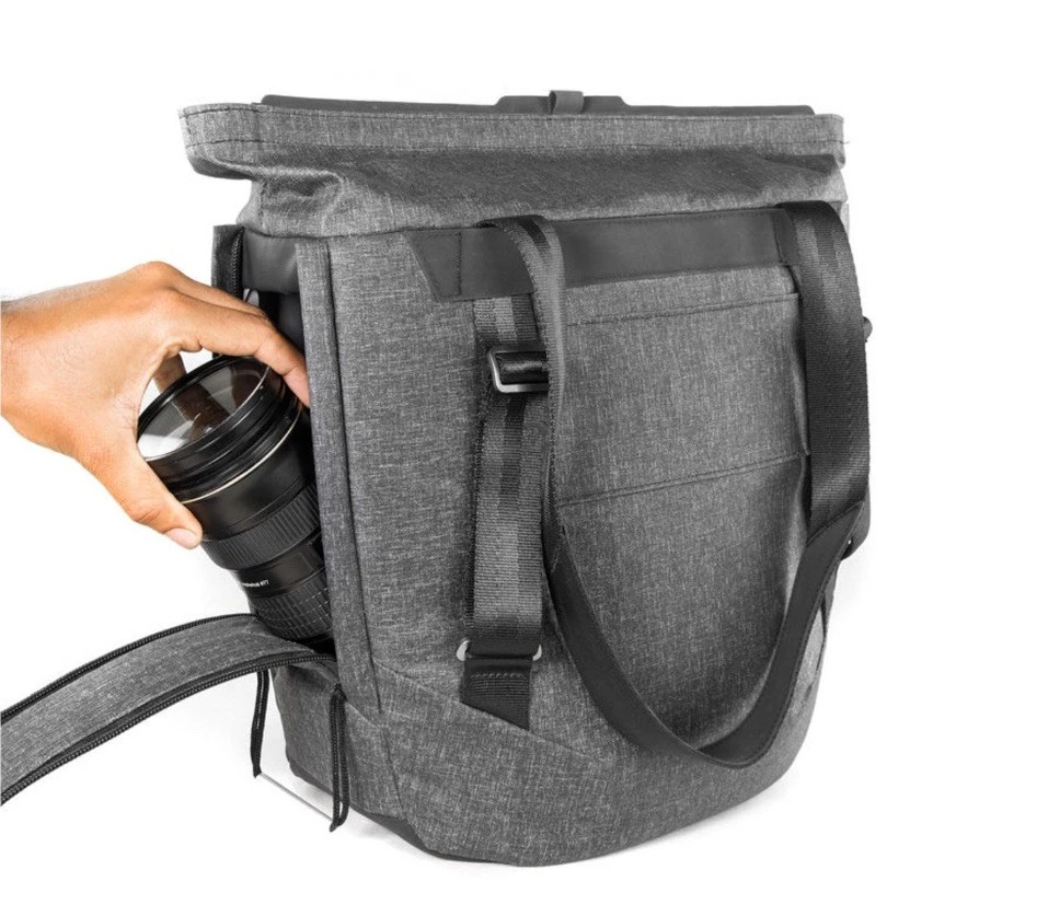 Bolso de Mano DISEÑO PICO Everyday 20L Se convierte en Mochila Carbón Cámara Viaje Foto 3 de 4