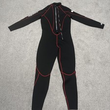 Cressi Men  s Maya 2.5 Mm Full Wetsuit Black Red Anatomic Shape Size M/3