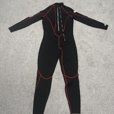 Cressi Men s Maya 2.5 Mm Full Wetsuit Black Red Anatomic Shape Size M/3
