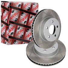 2X ASHIKA BREMSSCHEIBEN 287,7mm BELÜFTET VORNE PASSEND FÜR JEEP CHEROKEE |