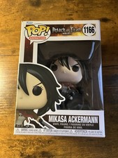 Funko Pop! Figura Vinilo Attack On Titan Mikasa Ackermann #1166