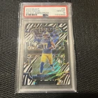 Puka Nacua 2023 Panini Select #56 Zebra Prizm Die Cut RC PSA 10