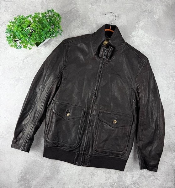 Women Belstaff Jacket Brown Leather S