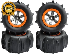 RC Paddle Tires Wheels LG-ZJ02 25-ZJ02 for High Speed 9125 X07 X08 X17 9155