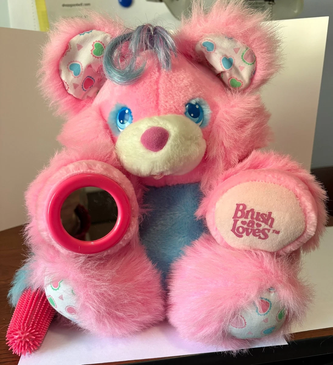 Brush a Loves ファンシートイ　ぬいぐるみ　ピンク　レトロ brush a loves products for sale | eBay