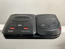 Sega Mega Drive II + Mega CD 2 Bundle Everdrive Flash Drive Rare Games Snatcher