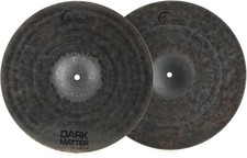 Dream DMHH15 15-inch Dark Matter Hi-hat Cymbals