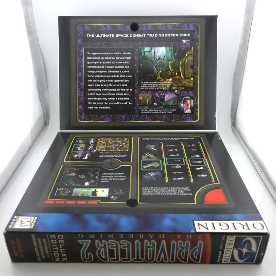 Privateer 2: The Darkening - Deluxe Edition, 1997, Big Box, New & Sealed - Image 4 of 4