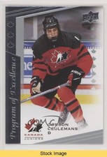 2021 Upper Deck Team Canada Juniors Corson Ceulemans #131 READ 0a4