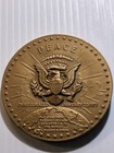 Bronze Medal 3 In. Richard M Nixon Inauguration Designed By F. Gasparro — photo 2