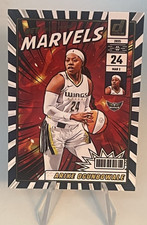 2025 Donruss WNBA Arike Ogunbowale Press Proof Net Marvels #21 Dallas Wings