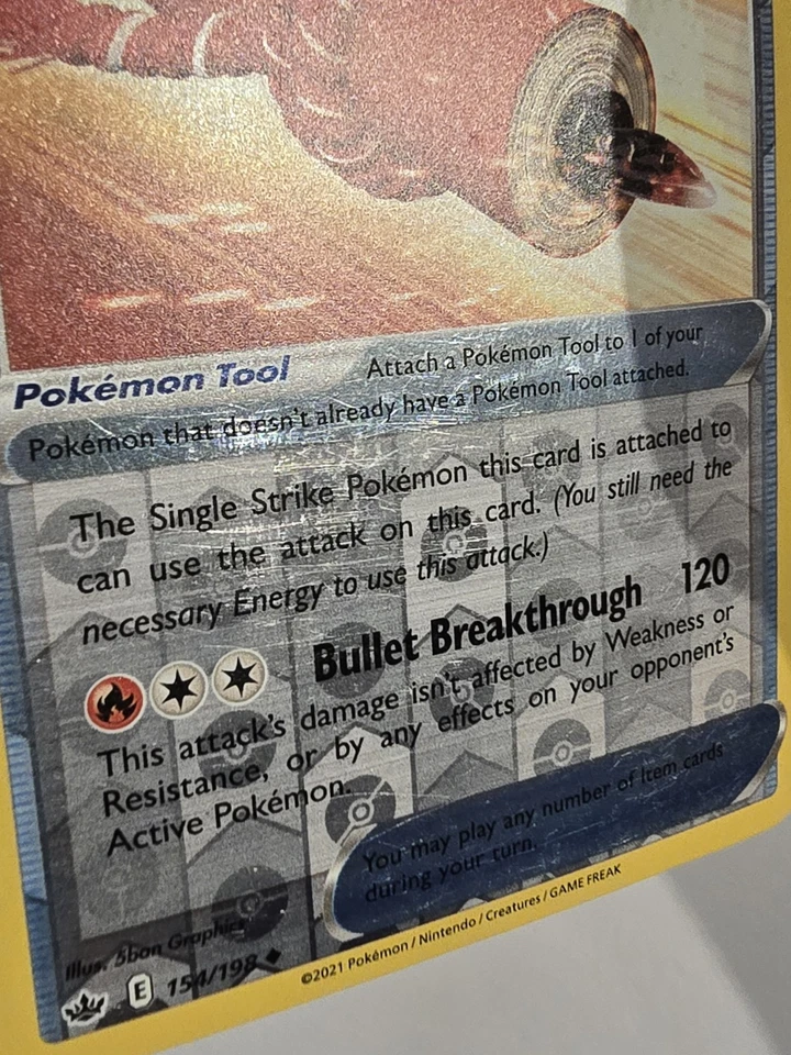 Single Strike Scroll of Piercing 154/198 Swsh06: Sword & Shield - Chilling Reign - Image 2 of 4