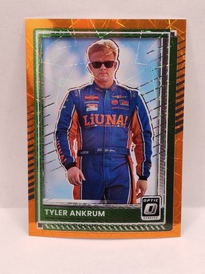 2025 Panini Donruss Optic Racing Orange Velocity Tyler Ankrum NASCAR #32 Card