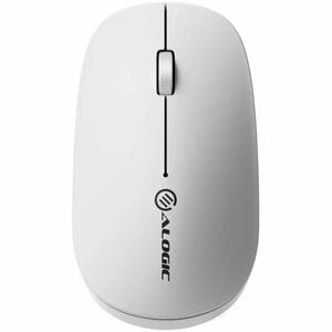 Alogic Usb-C Rechargeable Wireless Bluetooth Mouse White
