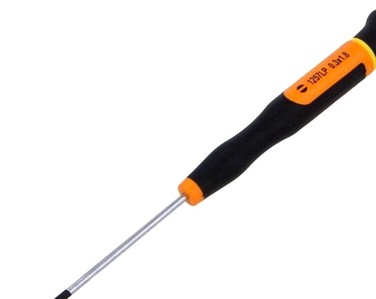 Screwdriver: Precision; Slot; 1.8X0.3Mm; Blade Len - BE1257LP/0.3X1.8 | EU Stock-image
