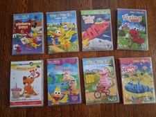 PBS WordWorld Lot of 8 Kids DVDs Lucky Duck, Rocket to Moon, More