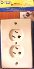 Pack of 2Brand NEW SEALED Swivel Outlet Covers 26220 Especially for Baby Safety